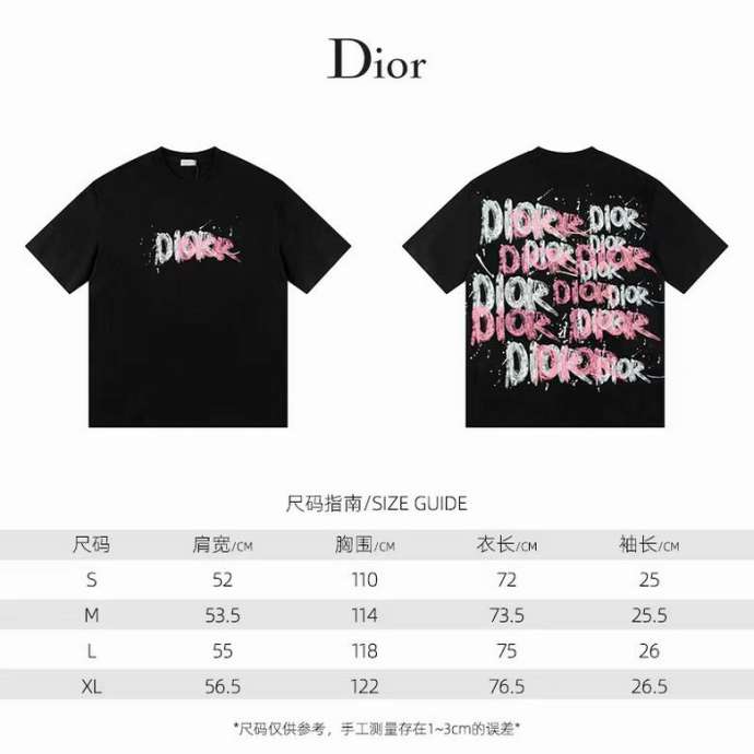 Dior T Shirts Short _SKUDiorS-XLH100533964